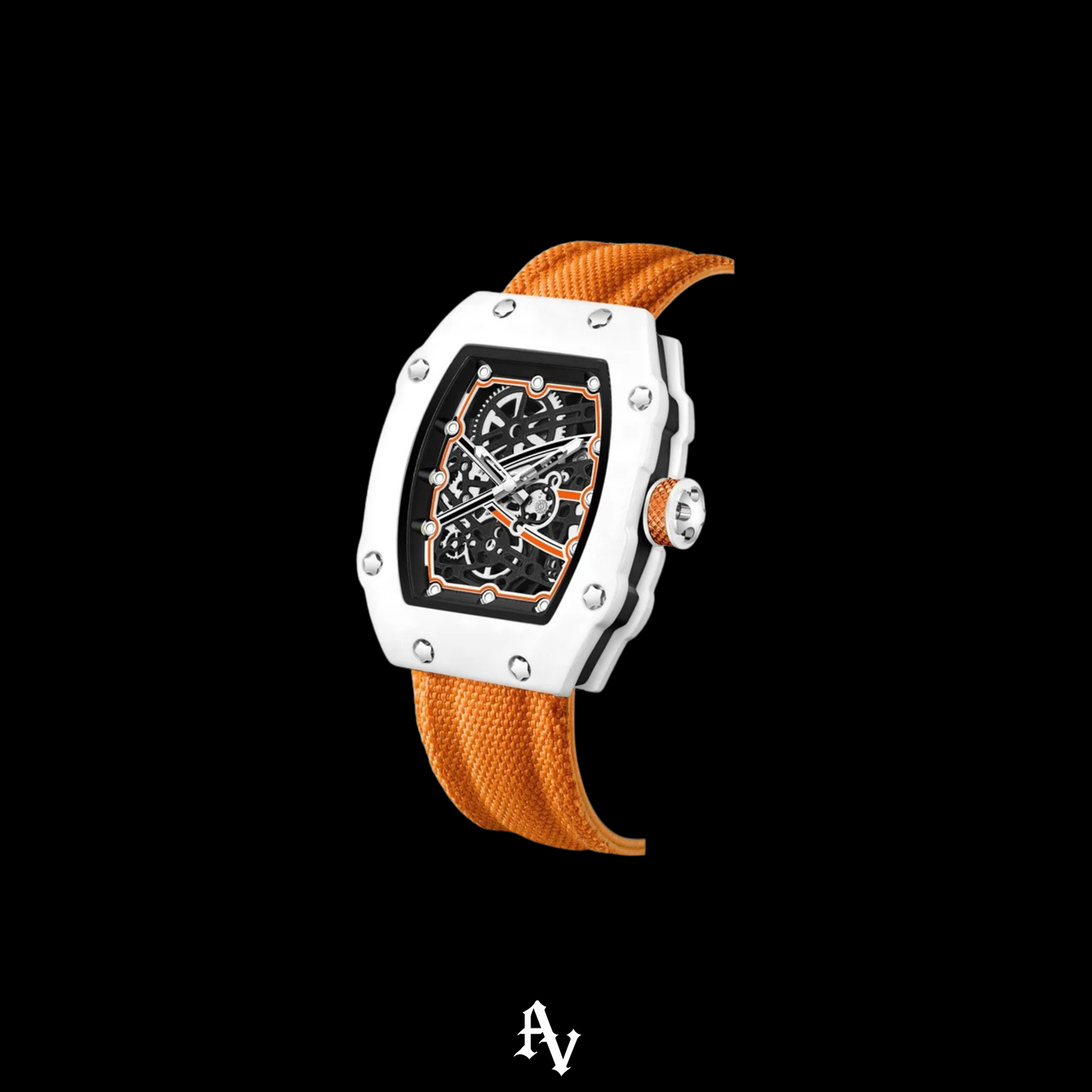 AV ICED MONACO WATCH STRAP BAND 42 MM