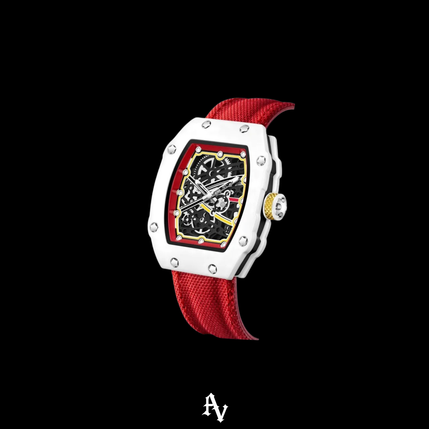 AV ICED MONACO WATCH STRAP BAND 42 MM