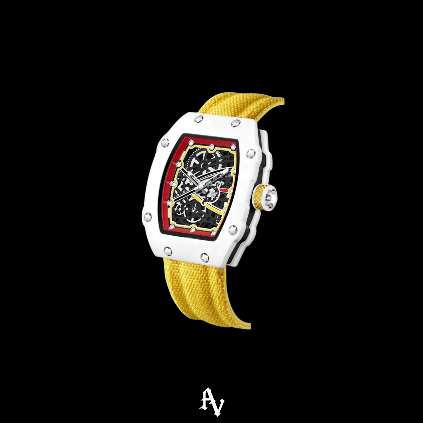 AV ICED MONACO WATCH STRAP BAND 42 MM