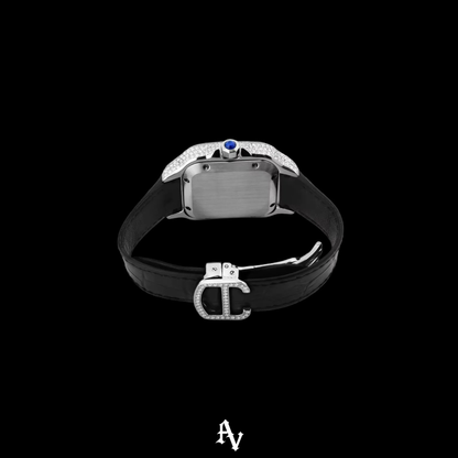 ARABIC WATCH TWO TONE MOISSANITE VVS 1 ROSE